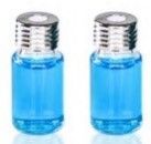 Виалы в наборе, 10мл, 22,5х46мм, прозрачное стекло, металлическая серебристая завинчивающаяся крышка 18 мм, с отверстием 8 мм, септа синий PTFE/белый силикон, толщина 1,5 мм, 100/pk, C0000977 ALWSCI 