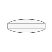 Якорь магнитный овальный, L=20 мм, D=10 мм, WIGGENS 1.620