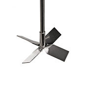 Насадка 4-х лопастная SS 316L, D=100mm, L=650mm, 9013 Wiggens
