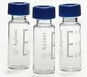 Набор виал с крышками Screw caps, blue, and vial kit  100/PK, 5182-0555 Agilent