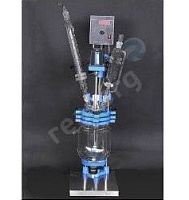 Лабораторный стеклянный реактор PURUI на 3л PGR-3