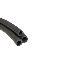 Шланг вакуумный Viton, OD=18 мм, ID=12 мм, толщ. 3 мм, L=1 м, 168003-01