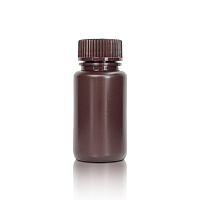 Бутылка, 60 мл, PP, для реагентов, широкое горло, янтарная, нестерил, 500/уп, PK00478