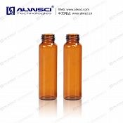 Виалы 12mL Amber Glass Screw 15-425 Sample Vial 19x65 mm, 100/pk, ALWSCI