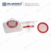 Sterile 25mm PTFE Hydrophobic Syringe Filter 0.45um with Outer Ring.50pcs/pk.