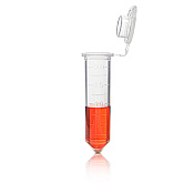 Микроцентрифужные пробирки, 2 мл, плоск крышка, конич, прозрач, нестерил, 5000/уп, PK00125 Pekybio
