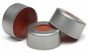Крышки обжимные алюм. с септой 11mm Al crimp cap PTFE/Rubber sept 500PK, 5061-3370 Agilent
