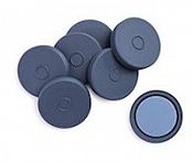 Септы для виал на 20мл, 20mm Gray PTFE/Blk butyl septa,100pk, 9301-0976 Agilent